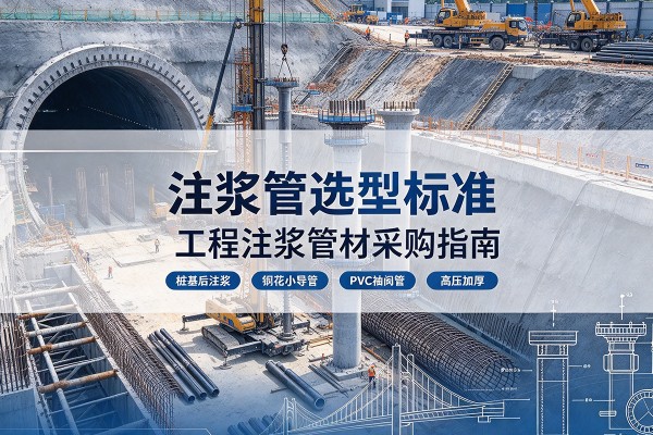 洪雅注浆管选型标准