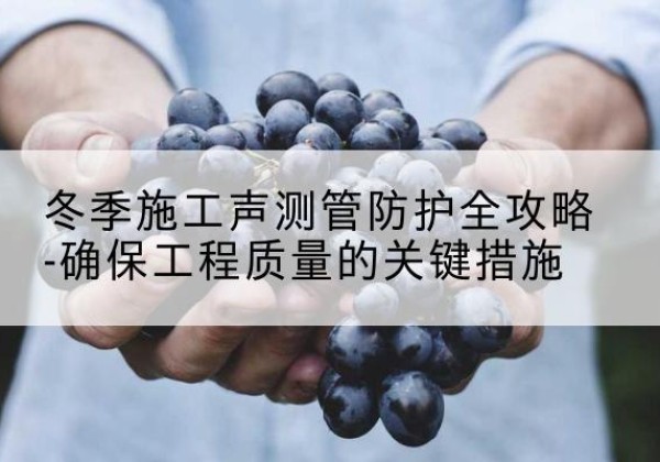 洪雅冬季施工声测管有哪些防护要点？-冬季施工声测管防护全攻略-确保工程质量的关键措施
